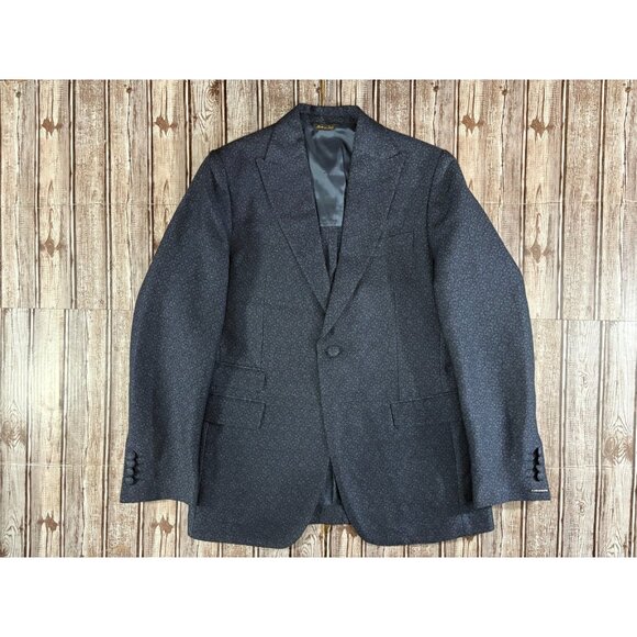 J. Lindeberg Wilston PL soft Botanic mix Jacket Blazer sz 46 R mspr $995 Italy